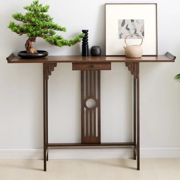 32" Rustic Console and Entryway Accent Table