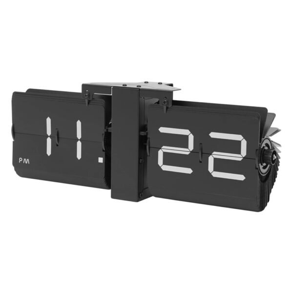 Battery Operated Wall Clock with Digital Display Screen - Image 3